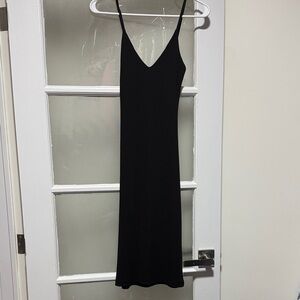 Elegant Black Slip Dress